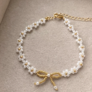 Home Bow charm necklace